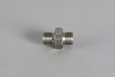 Double nipple - stainless steel  M14x1.5 to G1/4“